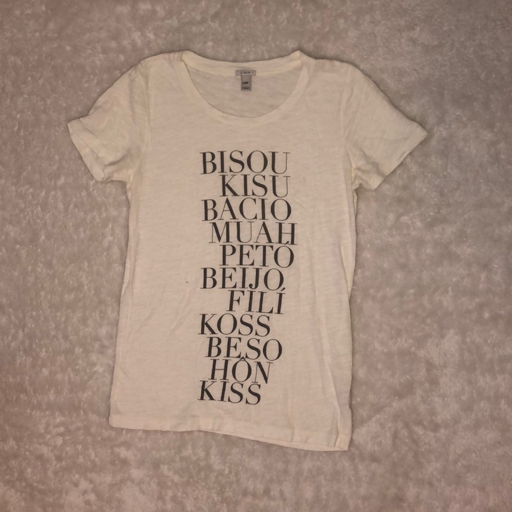 multi language “kiss” top